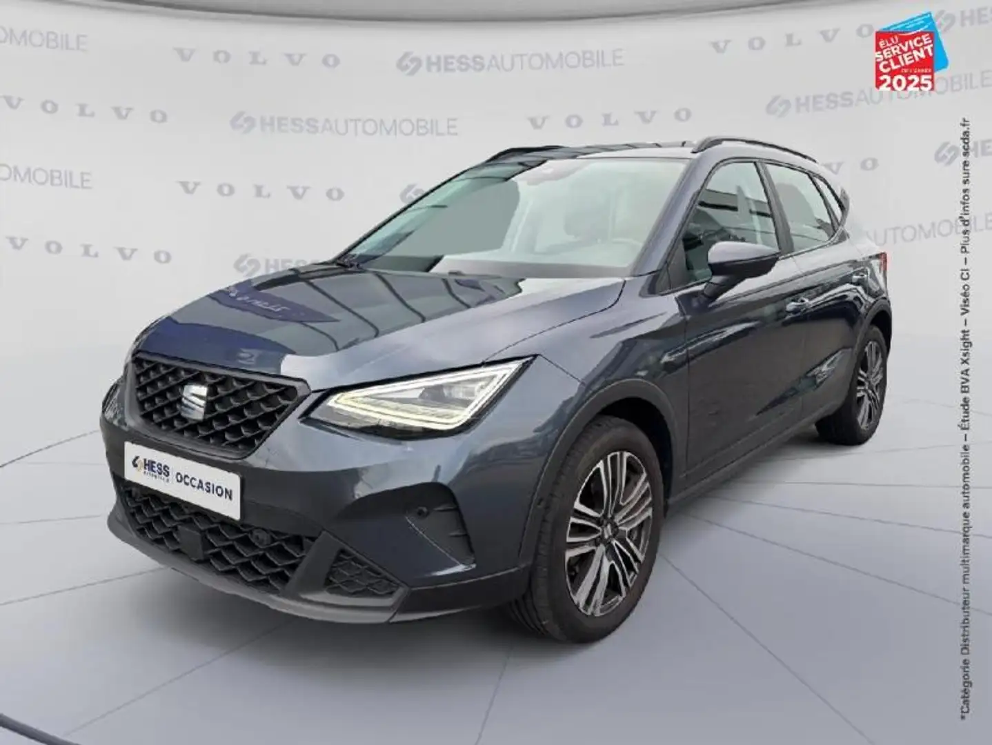 SEAT Arona 1.0 TSI 110ch Copa DSG7 Camera Carplay Gris - 1