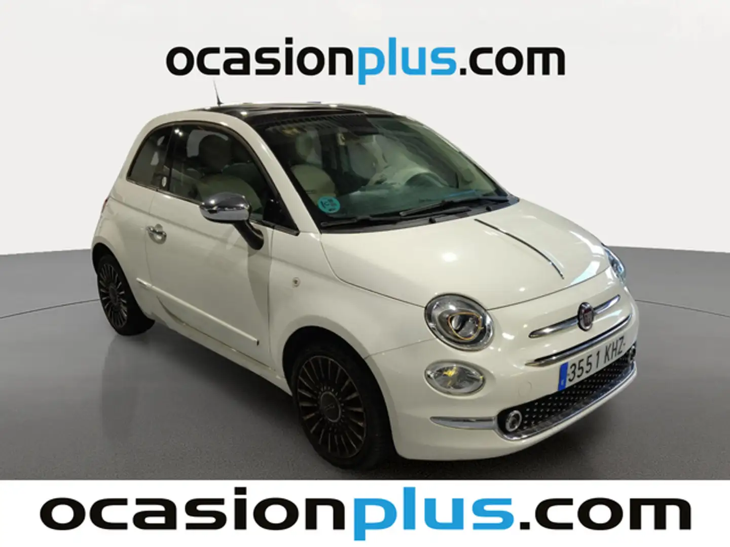 Fiat 500 1.2 Lounge Weiß - 2