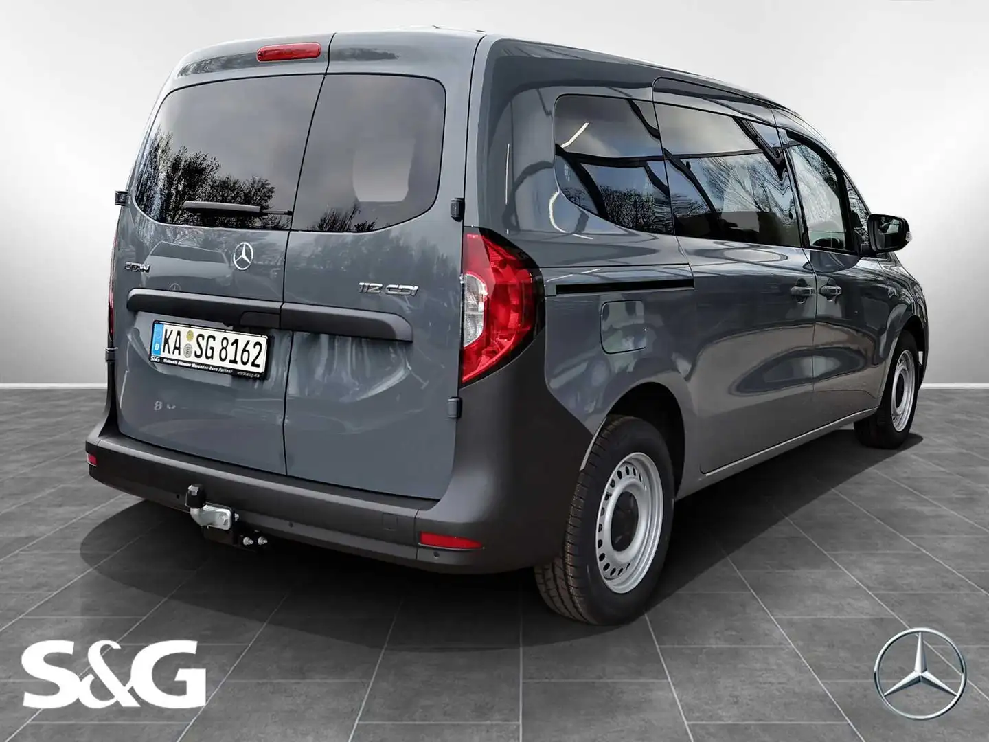Mercedes-Benz Citan 112 CDI Mixto Lang MBUX+RüKam+AHK+Totwink Grau - 2