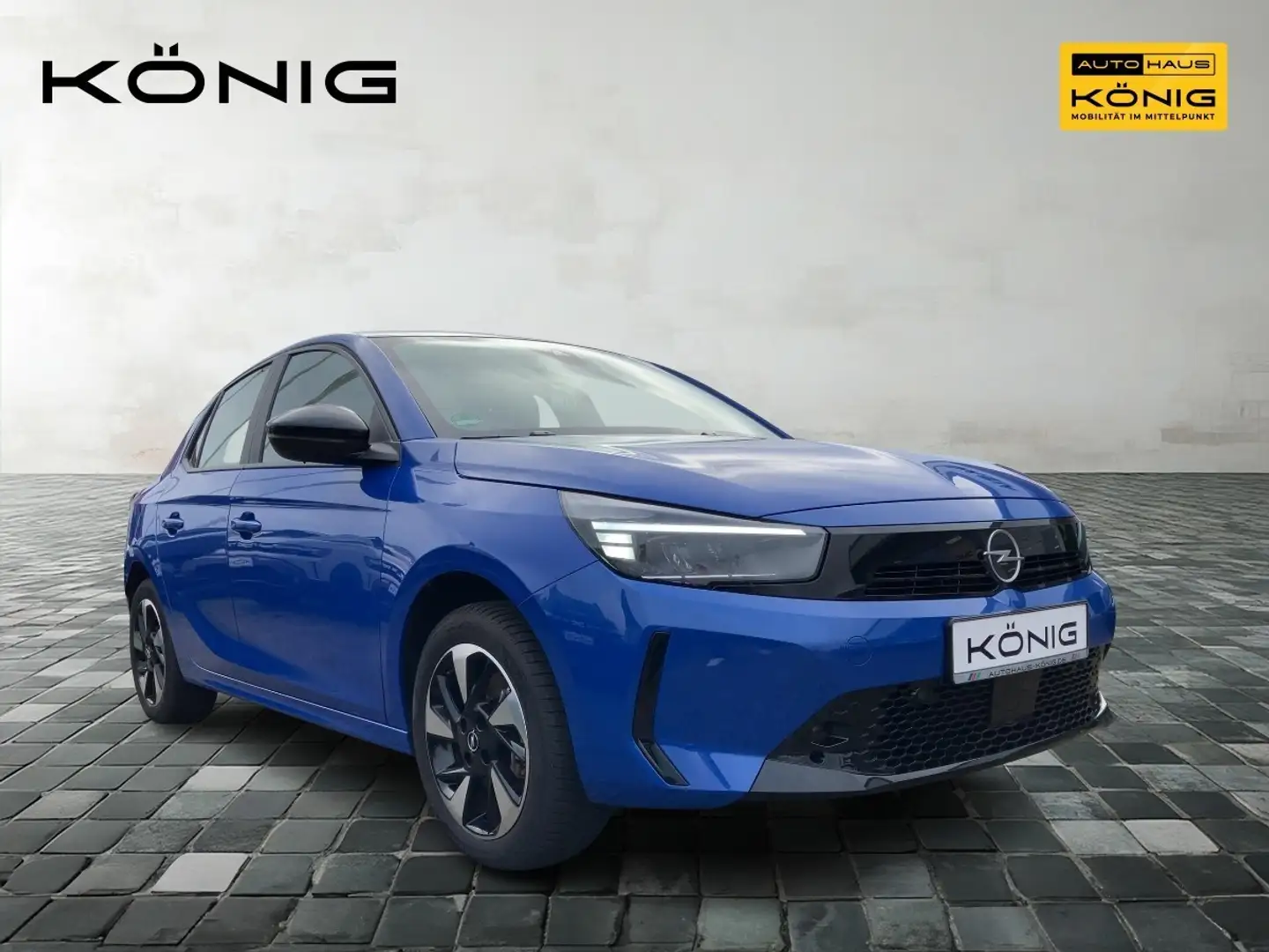 Opel Corsa F e Electric Blau - 2