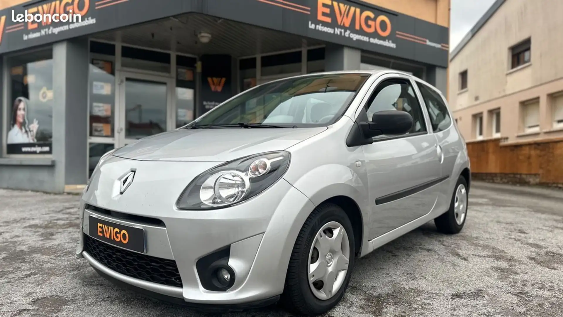 Renault Twingo 1.2 75ch authentique 1er main Gris - 1