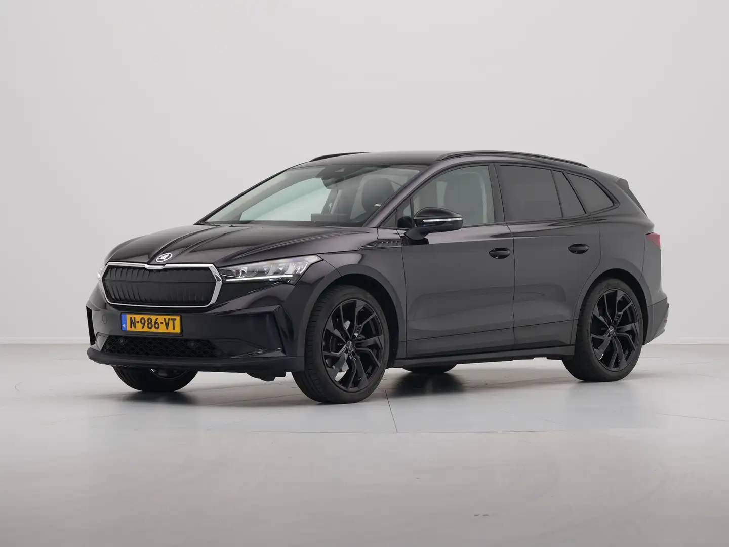 Skoda Enyaq iV 60 Navi via App Cruise Half Leder 19" Lm Velgen Noir - 2