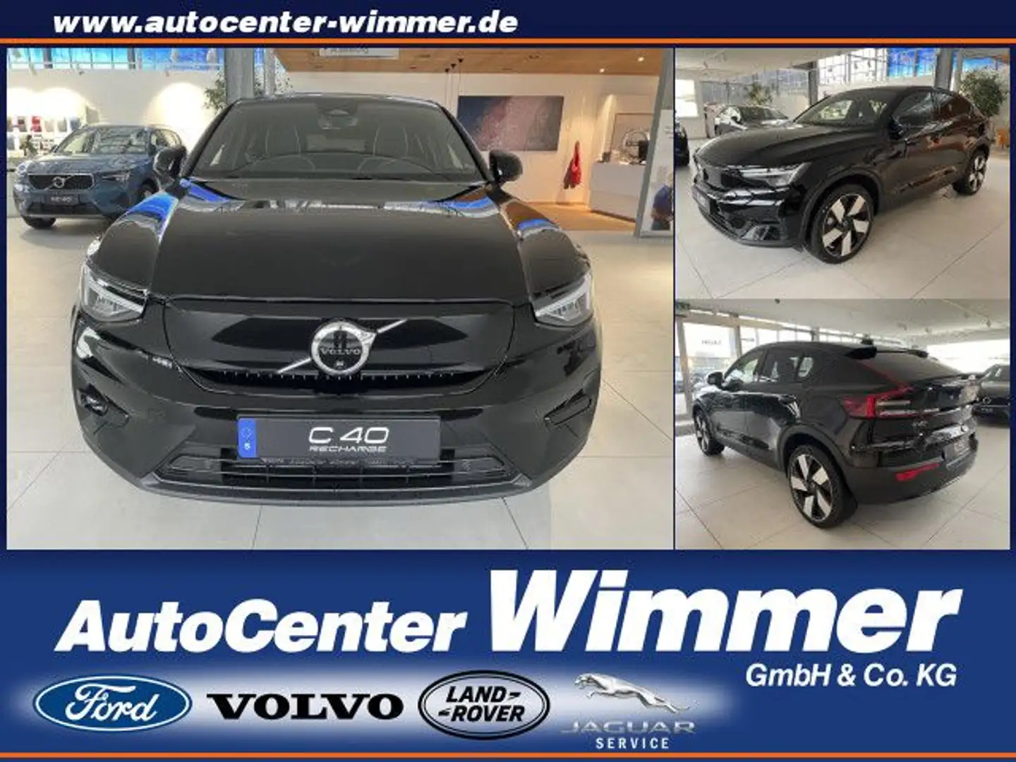 Volvo C40 Recharge Single Motor Ultimate Winter+360 uvm Schwarz - 1