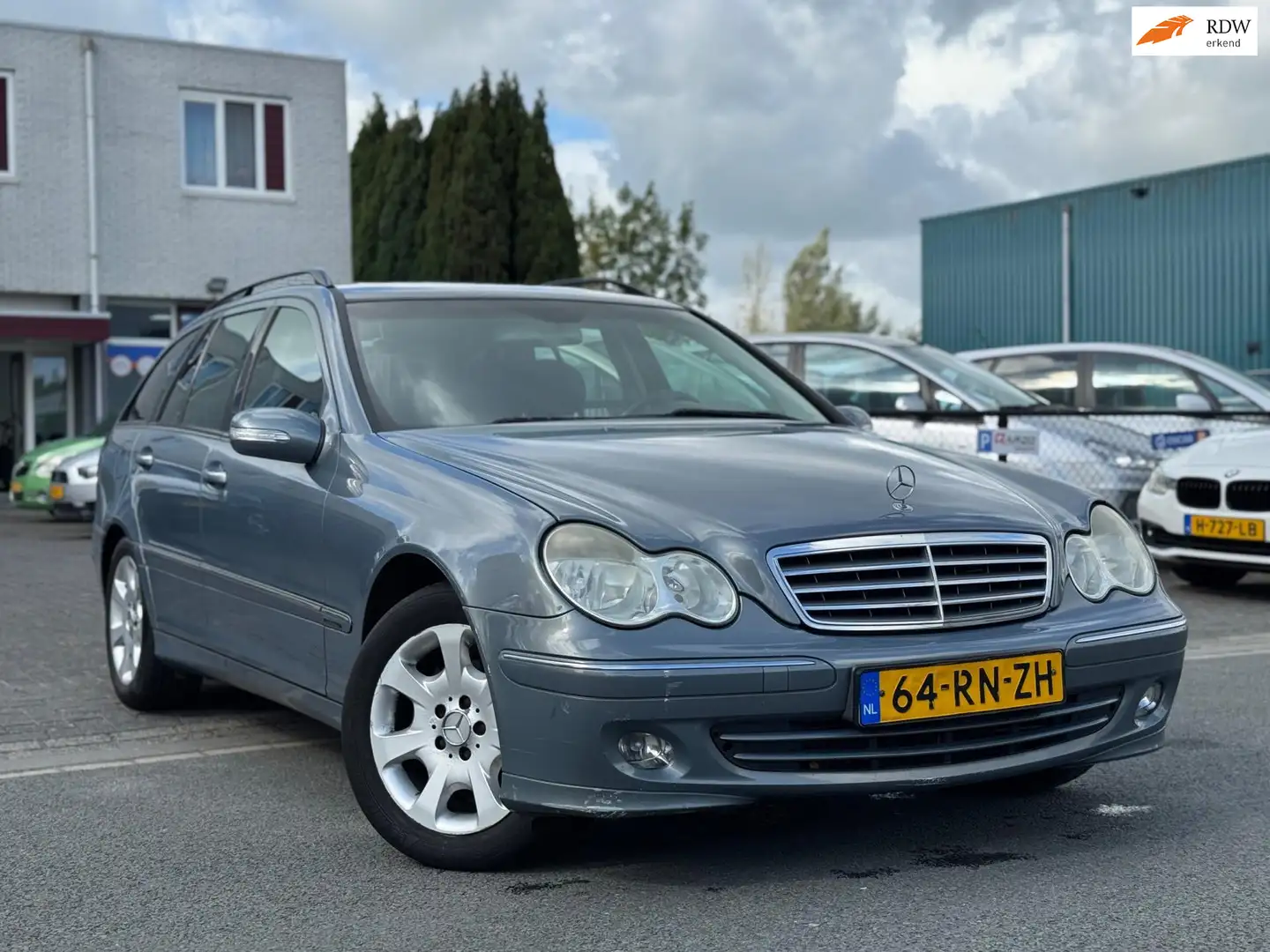 Mercedes-Benz C 200 Combi K. Elegance /APK 10-2026 Grijs - 1