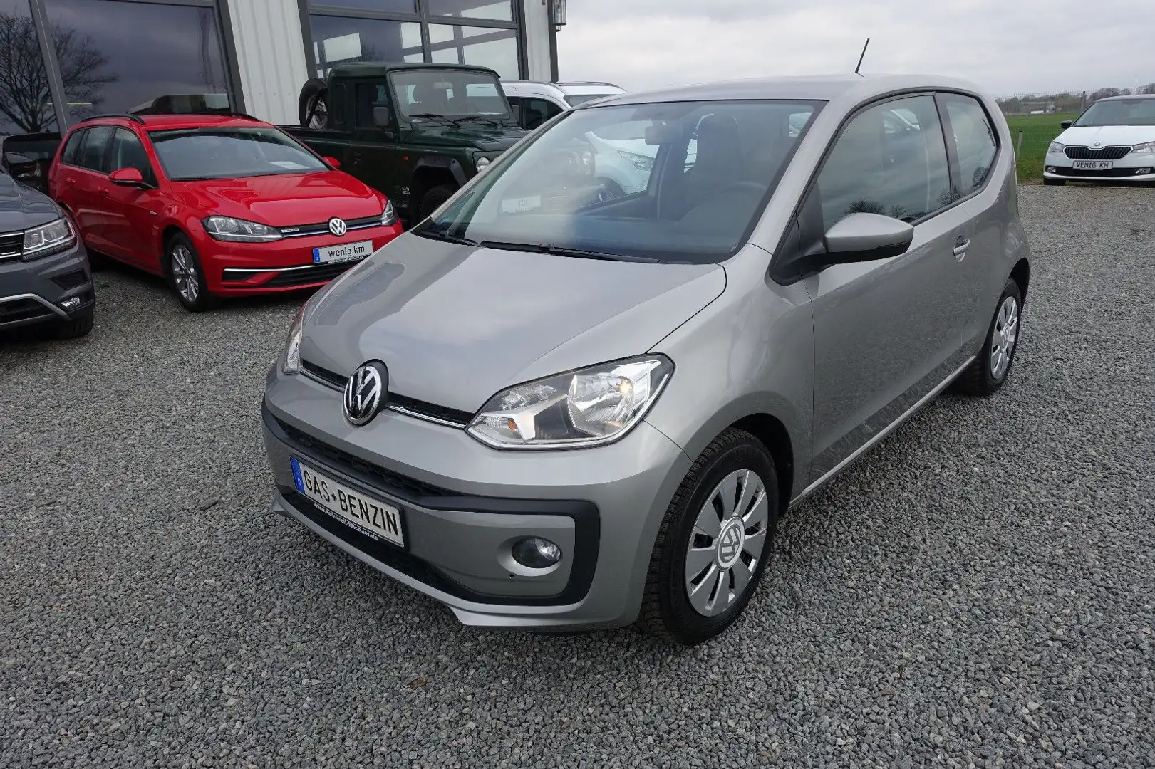 Volkswagen up! move up! 1.0 Benzin+CNG Gas KLIMA SITZH PDC Silber - 2