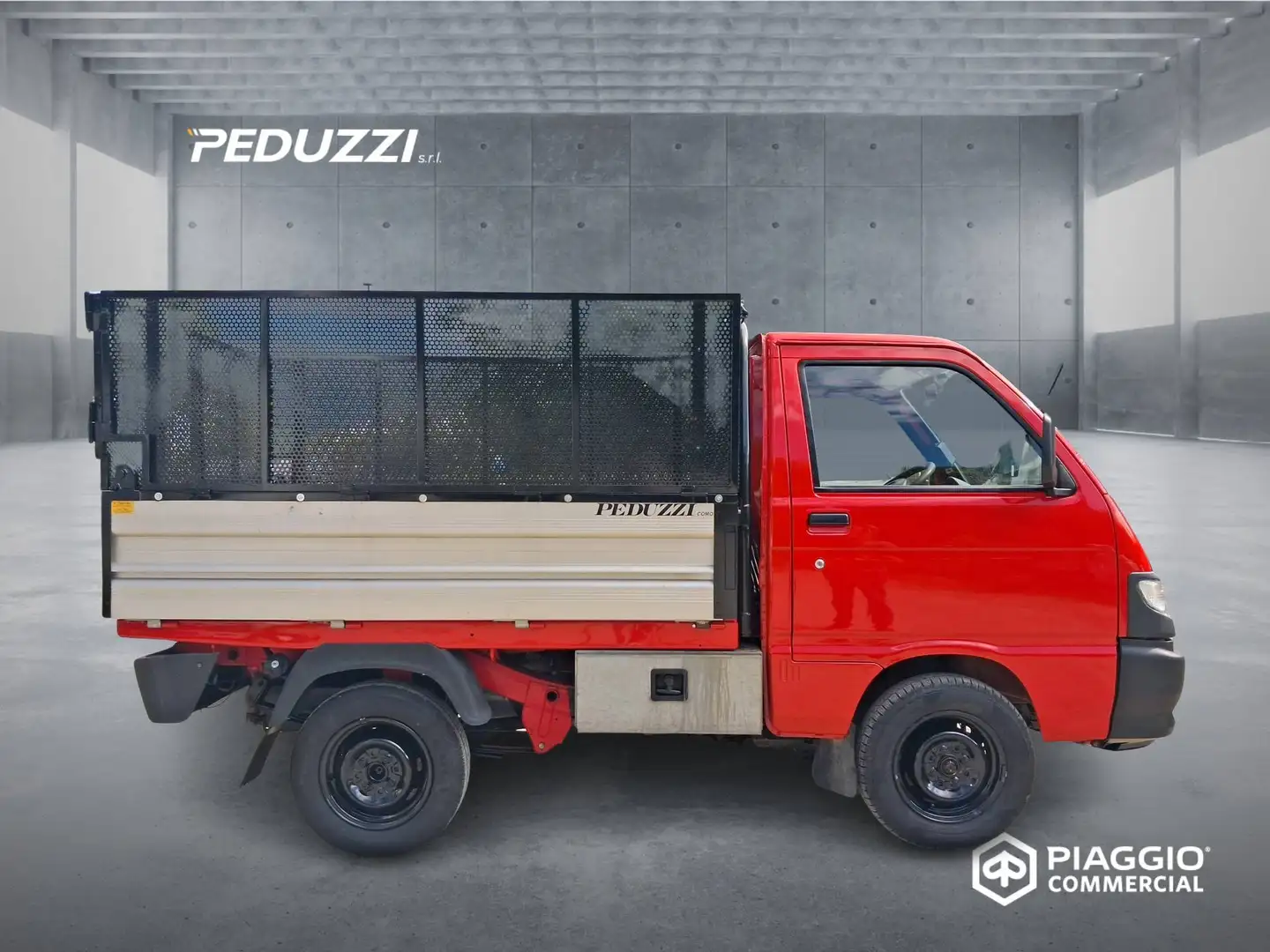 Piaggio Porter CASSONE RIBALTABILE CON SOVRASPONDE Rot - 2