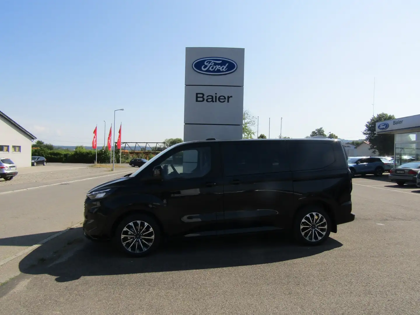 Ford Tourneo Custom Titanium - elektrische Schiebetüren/Kamera/19" Schwarz - 1