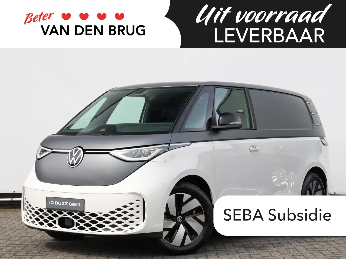 Volkswagen ID. Buzz Cargo ID.Buzz L1H1 77 kWh 204 pk | SEBA SUBSIDIE | ACC | Grijs - 1