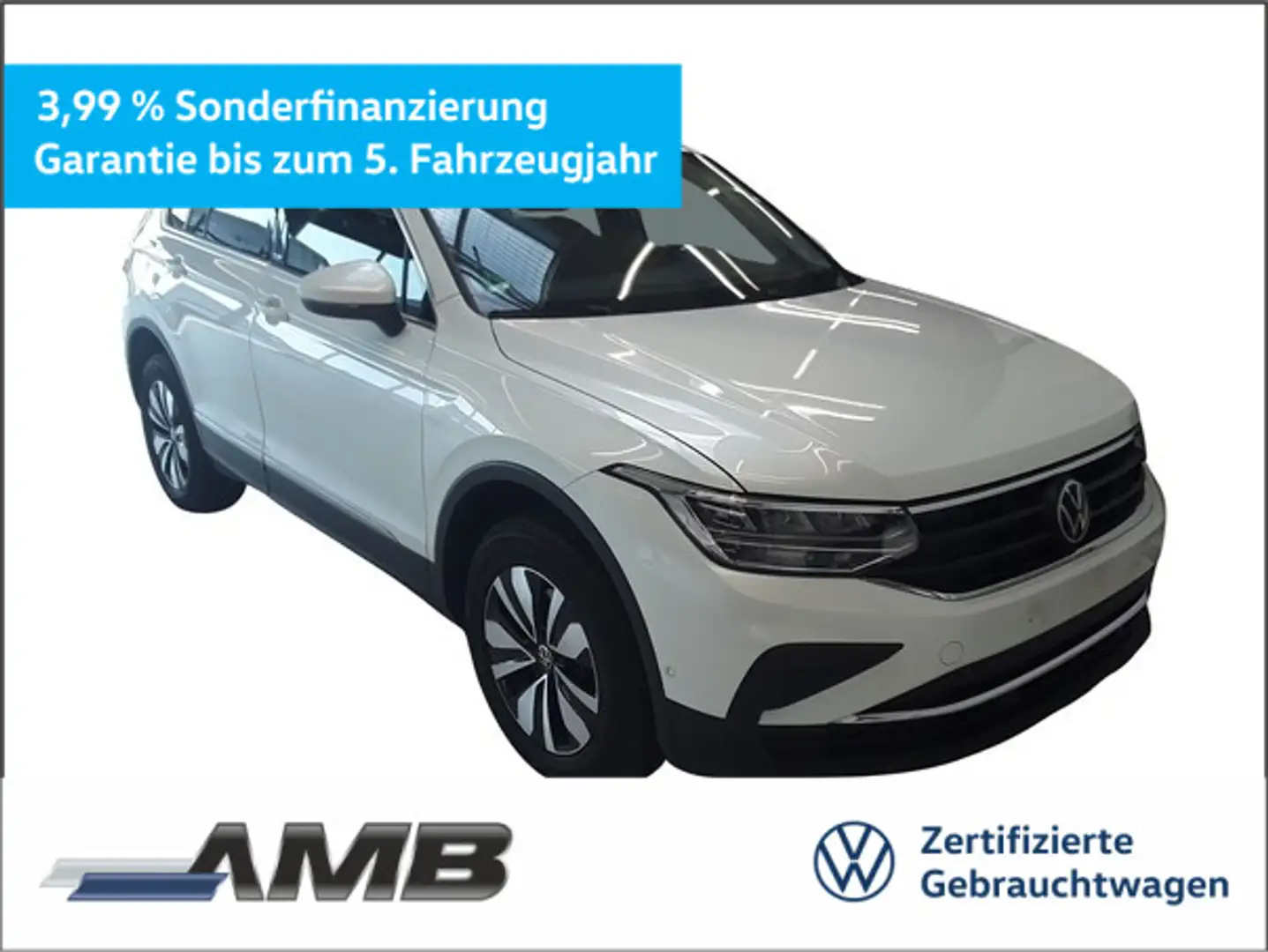Volkswagen Tiguan Move 1.5 TSI DSG/AHK/IQ.Dri/Standh/03.29G Blanc - 1