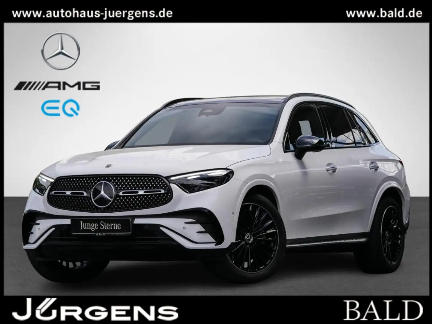 Mercedes-Benz GLC 300 4M AMG-Sport/360/Pano/Burm/AHK/Night/20" Blanc - 2