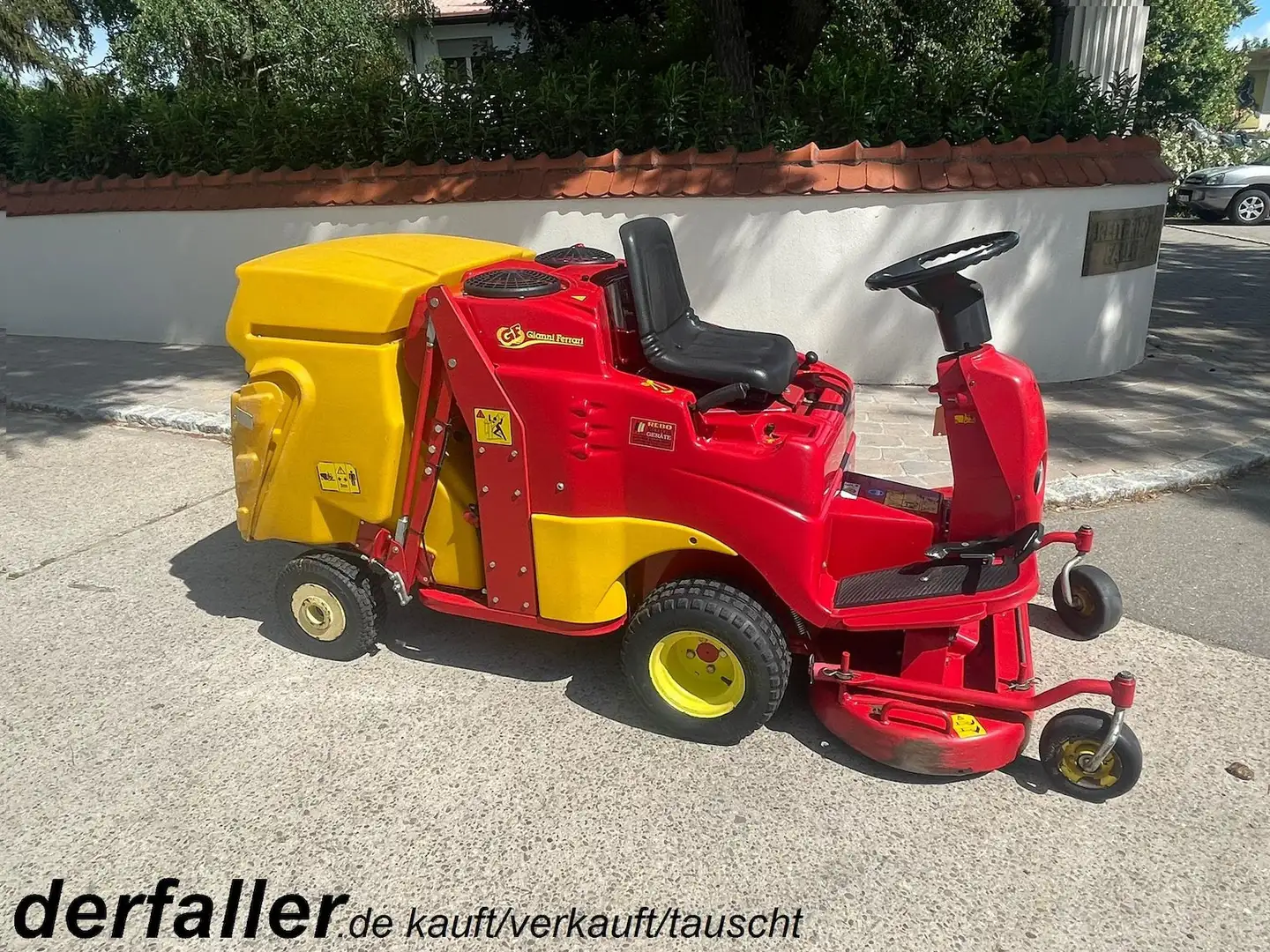Autres Gianni Ferrari Frontmäher TG TECH Rouge - 1