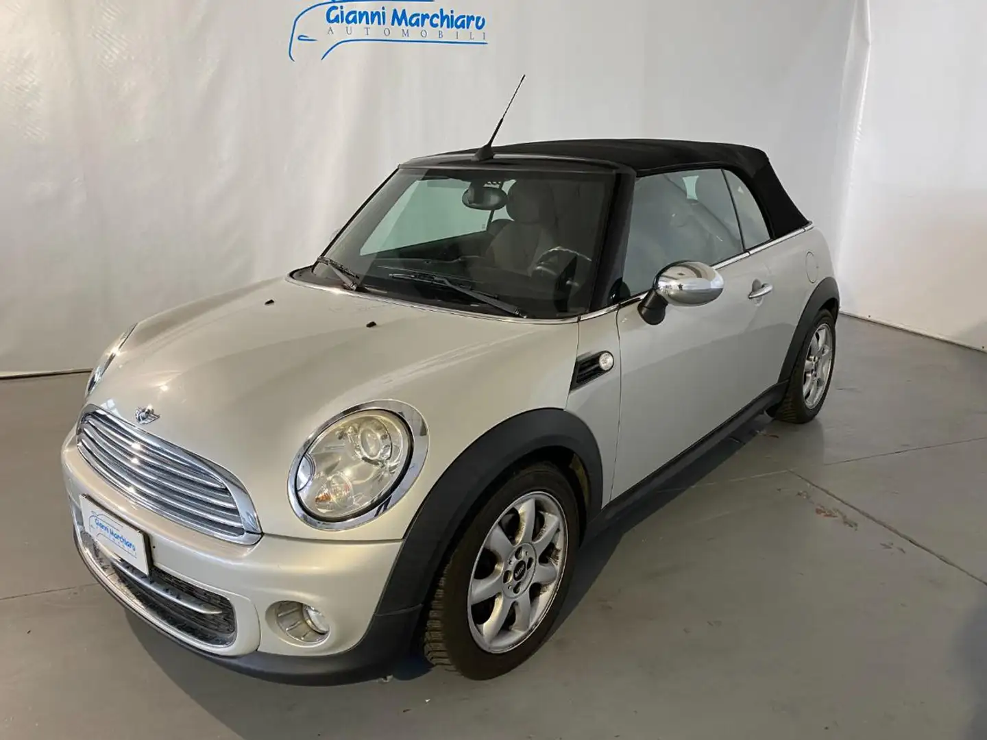 MINI Cooper D Cabrio Mini 1.6 16V Argent - 1