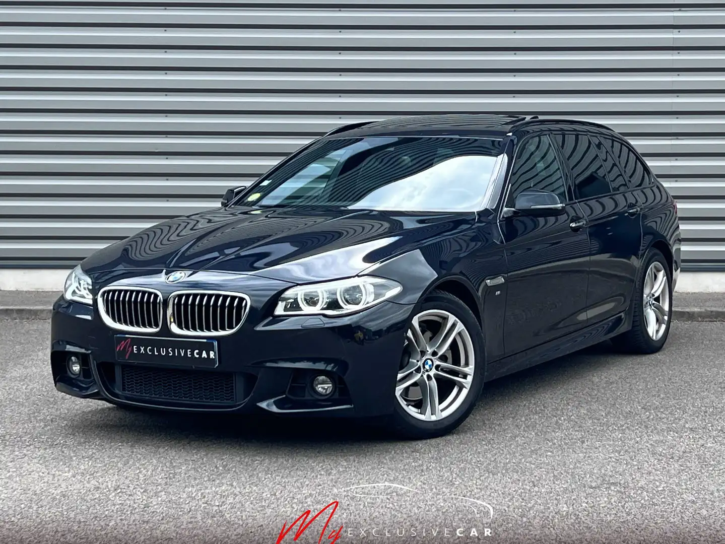BMW 520 Touring 520d xDrive 190 ch M Sport - Garantie 12 M Noir - 1