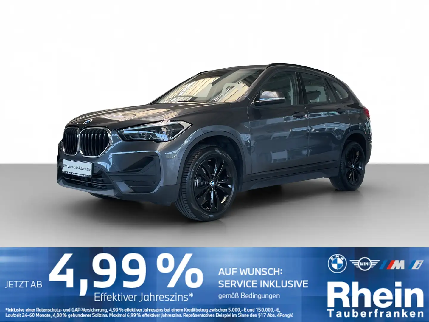 BMW X1 sDrive18d Advantage HUD*Parkassist*NaviPlus Grau - 1