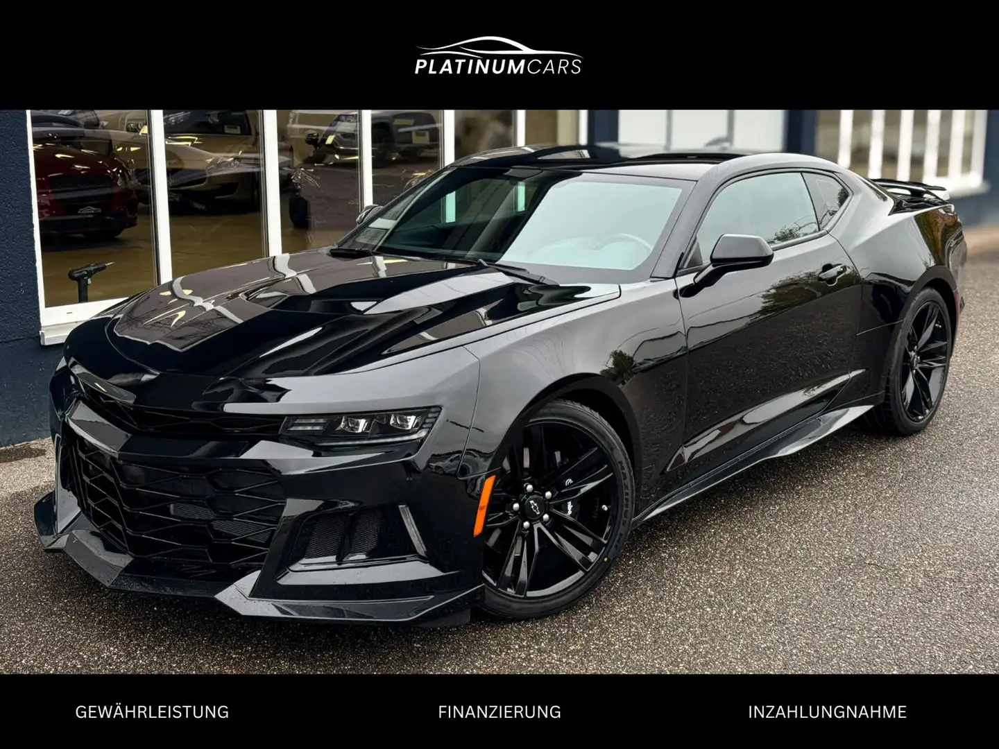 Chevrolet Camaro SS *6,2l V8 / SPOILER / KAMERA / LED* Schwarz - 1