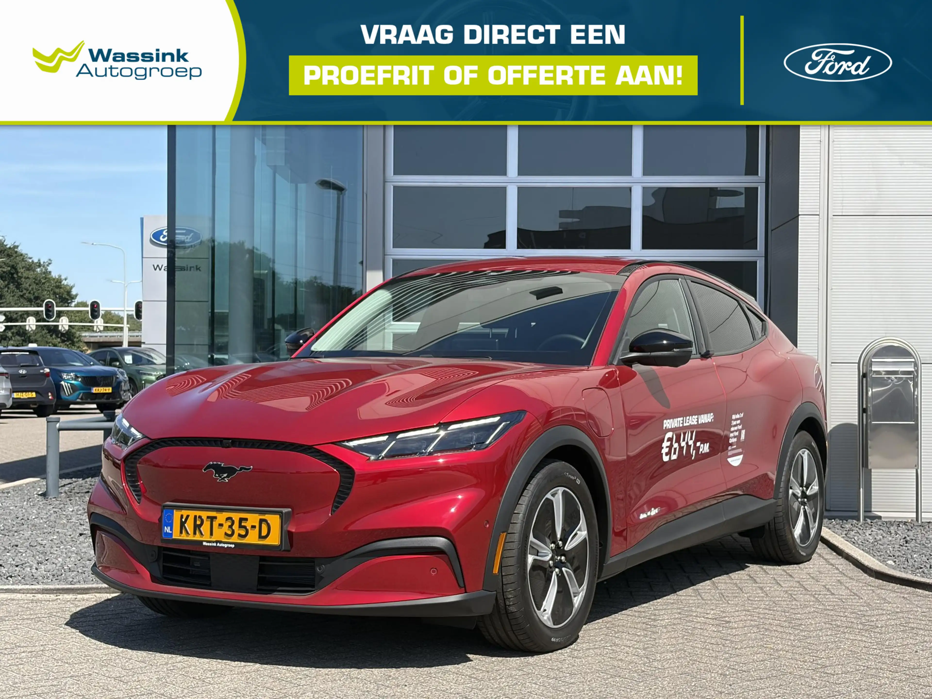 Ford Mustang Mach-E 75kWh 269pk Automaat | Navigatie | Leder |