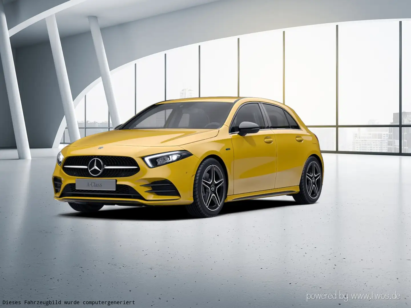 Mercedes-Benz A 250 A 250 e Kompaktlimousine AMG Line EDITION 2020 Gelb - 2