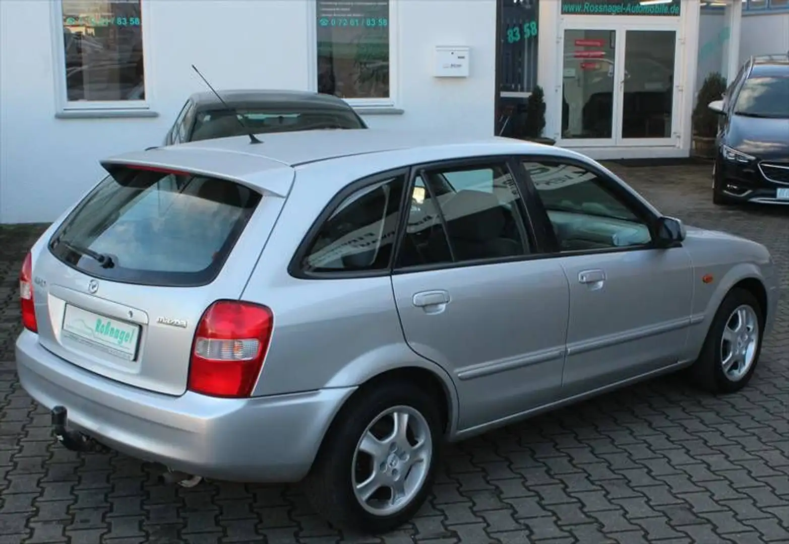 Mazda 323 F 5-tür Autom-Getriebe 1.Hd -ohne TÜV- Silber - 2