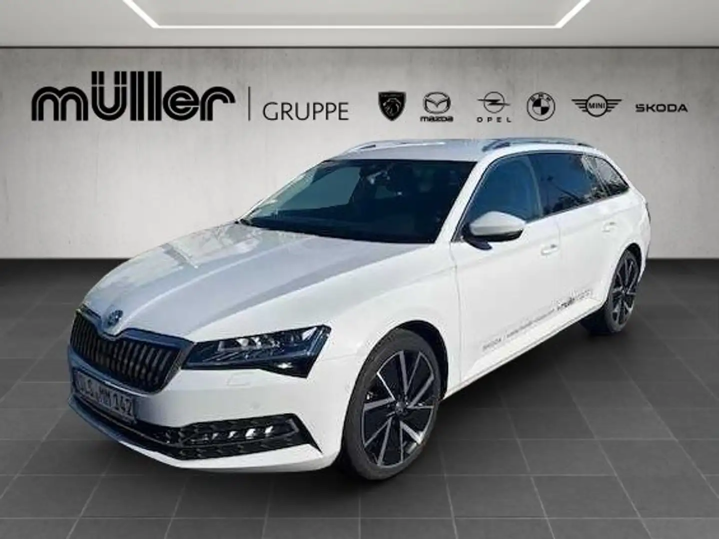 Skoda Superb Combi Style 2,0 TDI 110 kW 7-Gang DSG Weiß - 1
