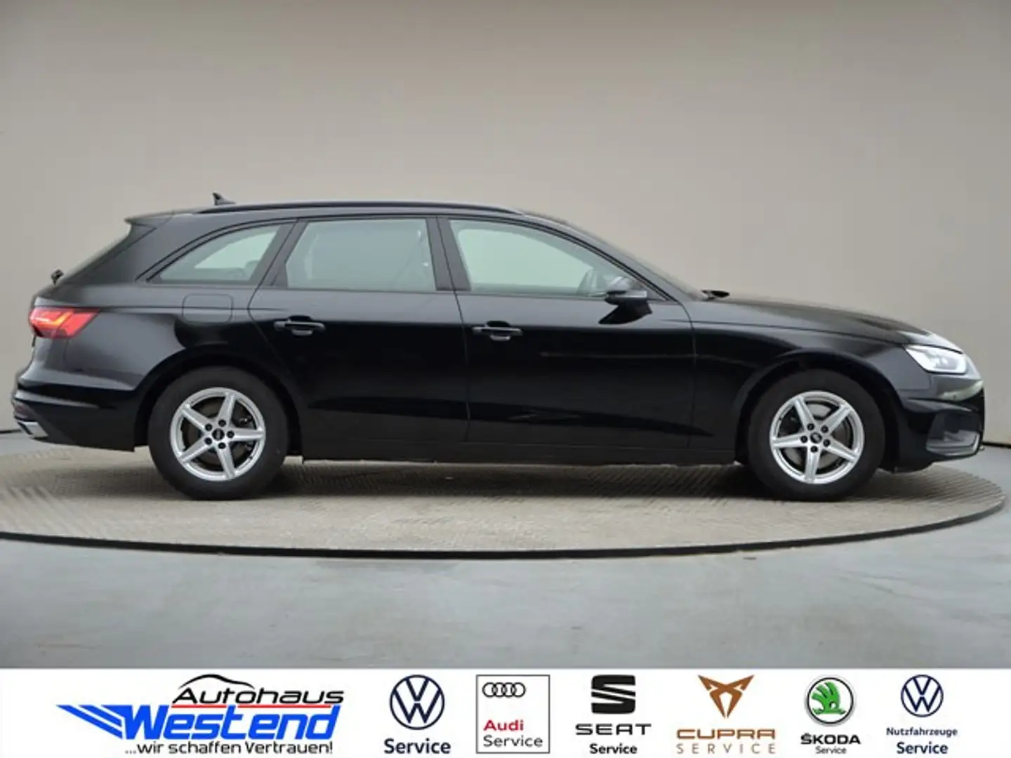 Audi A4 Avant 35 TDI 120kW S tr. LED Navi Standh. Klima Schwarz - 2