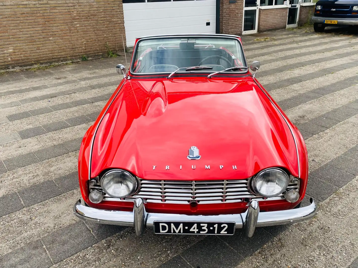 Triumph TR4 1964 met overdrive Rood - 2