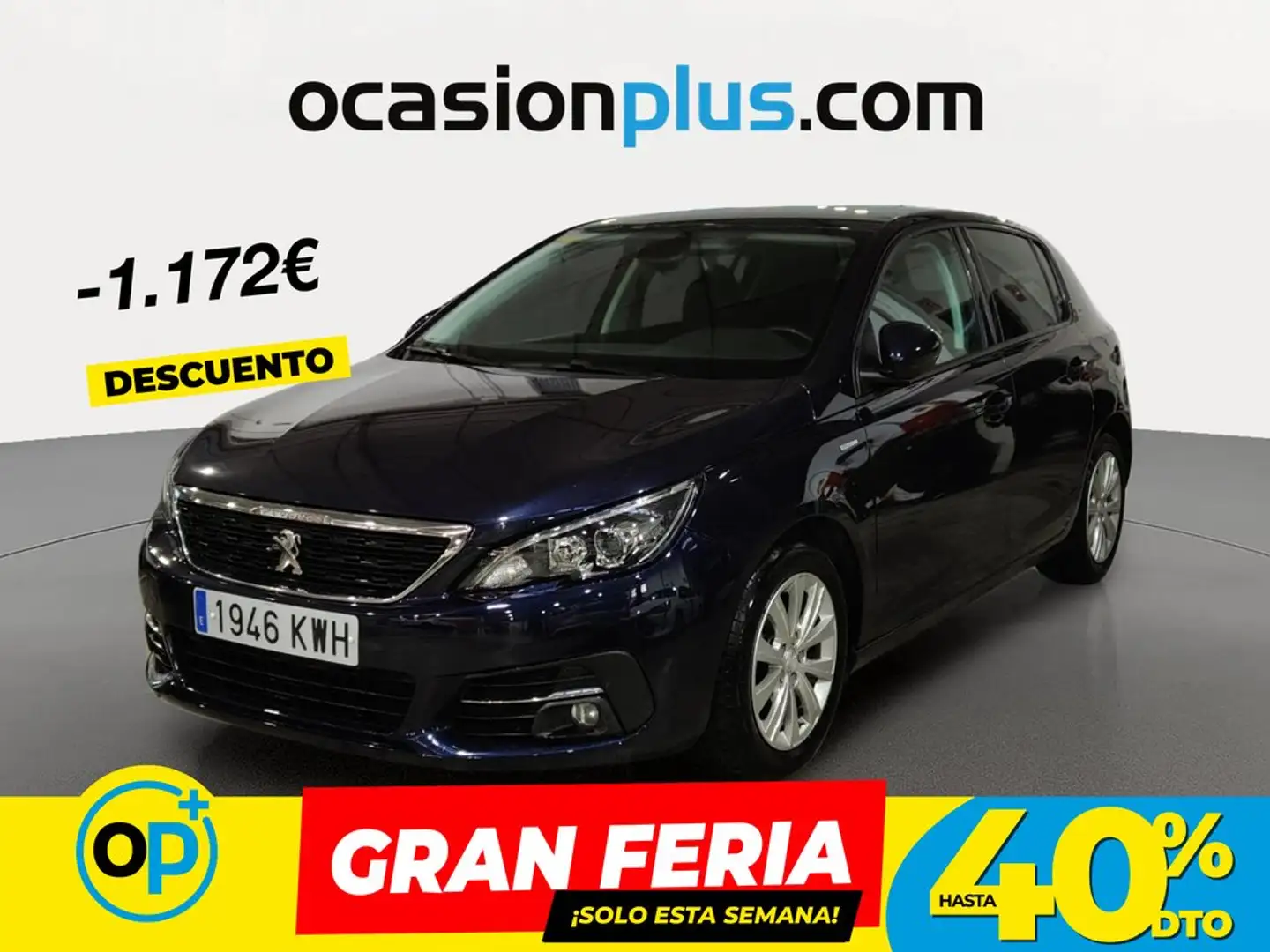 Peugeot 308 1.2 PureTech S&S Style EAT8 130 Azul - 1