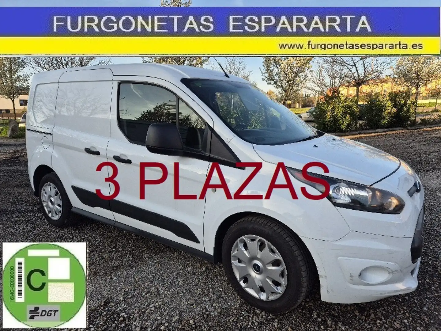 Ford Connect Comercial FT 210 Van L2 Trend 100 Blanc - 1