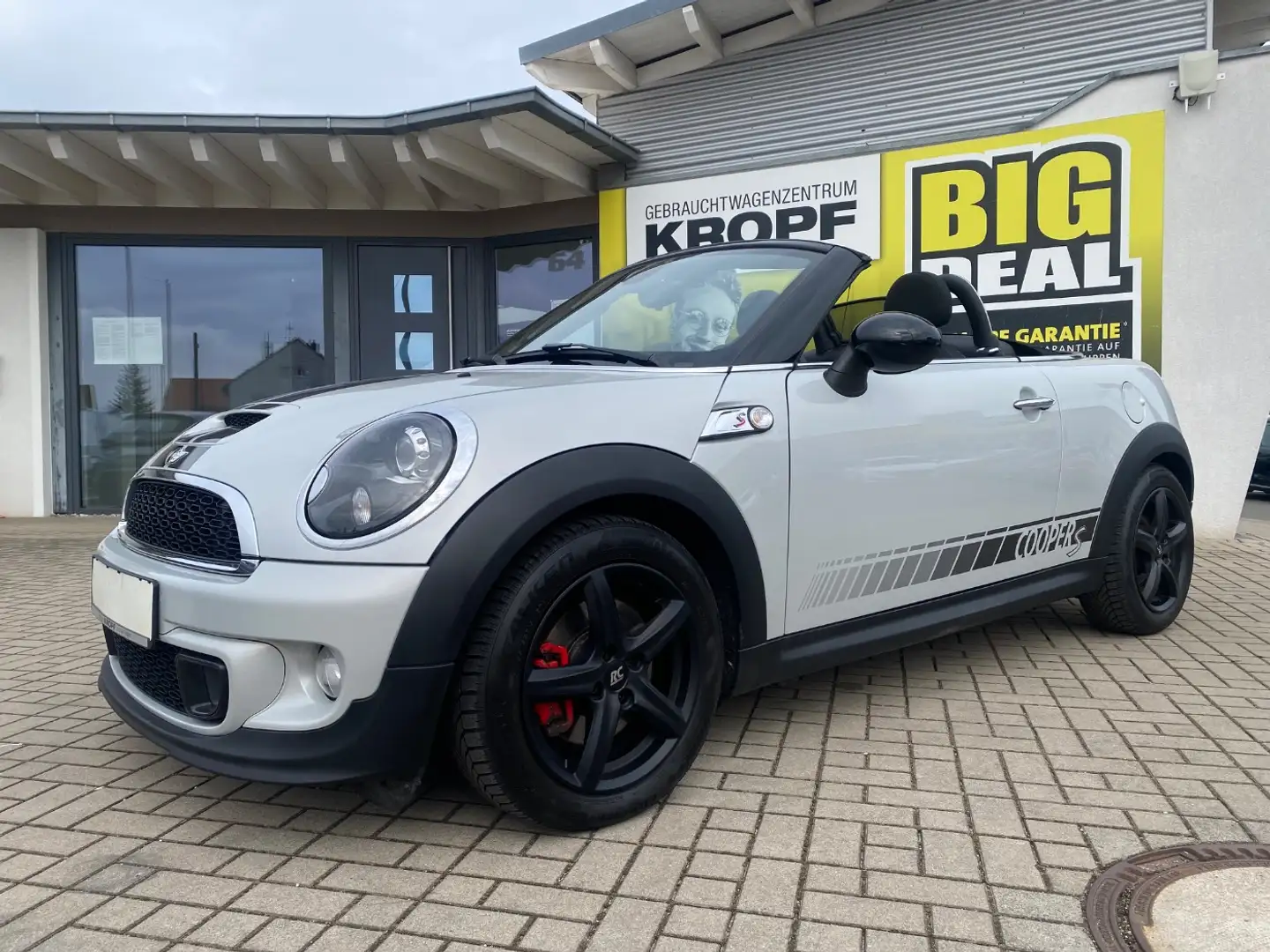 MINI Cooper S Roadster 184 PS Einparkhilfe 1.Hand Argent - 2