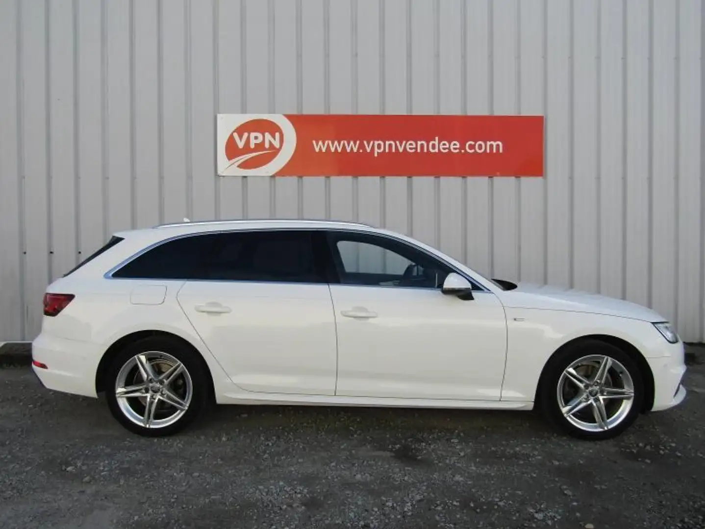 Audi A4 2.0 TFSI 190ch ultra S line S tronic 7 Blanc - 2