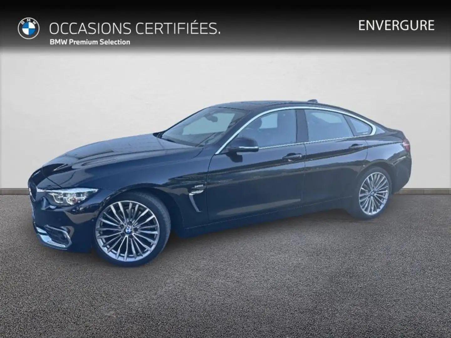 BMW 420 420dA xDrive 190ch Luxury Euro6d-T Negro - 1