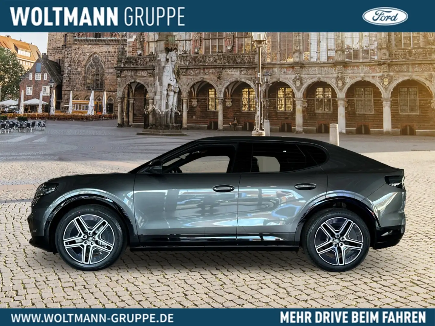 Ford Capri Premium AWD HUD AHK-el. klappb. Panorama Navi Lede Gris - 2