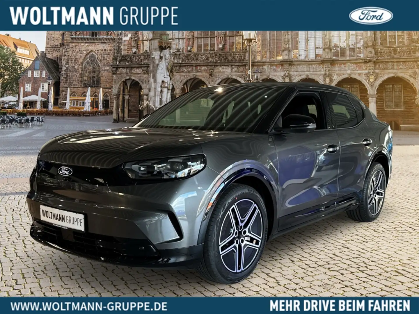 Ford Capri Premium AWD HUD AHK-el. klappb. Panorama Navi Lede Gris - 1