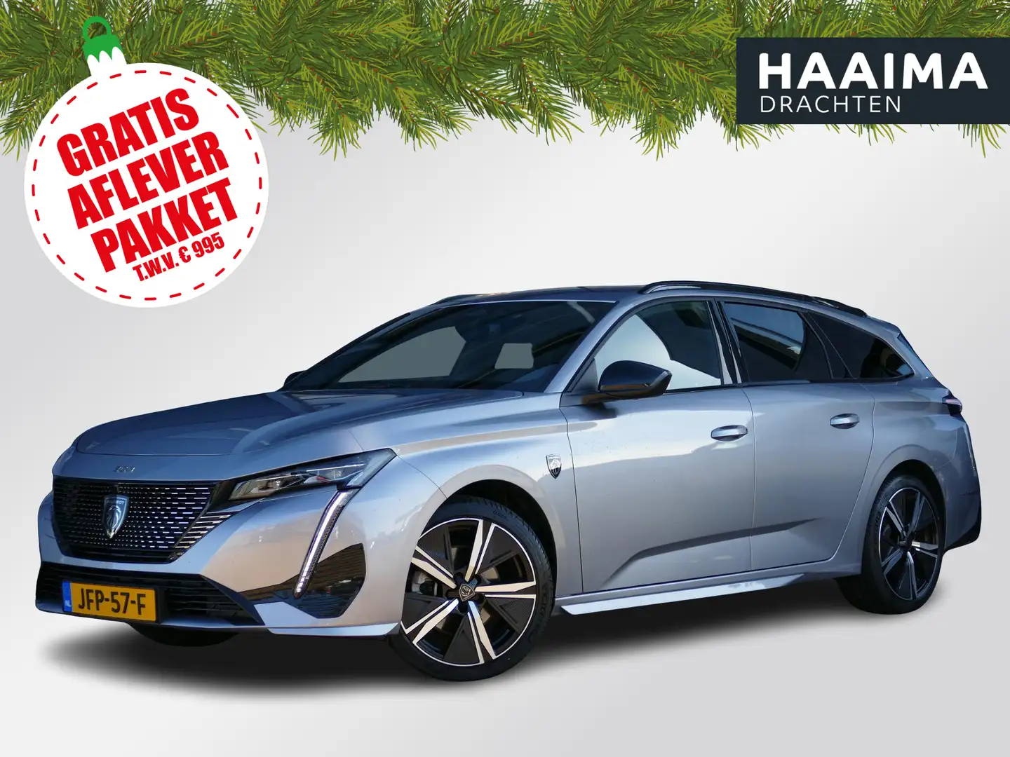 Peugeot 308 SW 1.2T 130pk Automaat GT | Adaptive Cruise Contro Zilver - 1