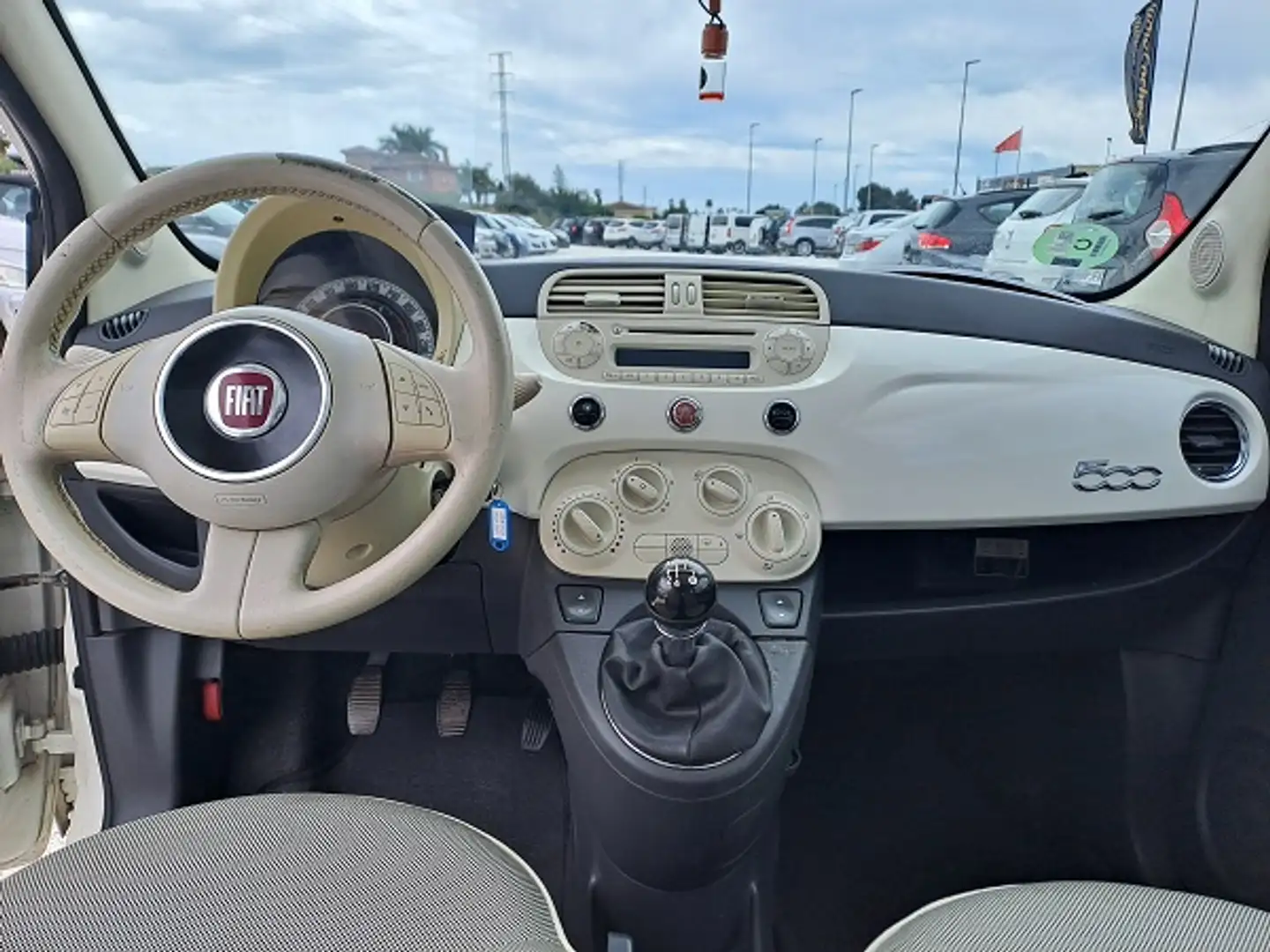 Fiat 500 1.2 Pop Weiß - 2
