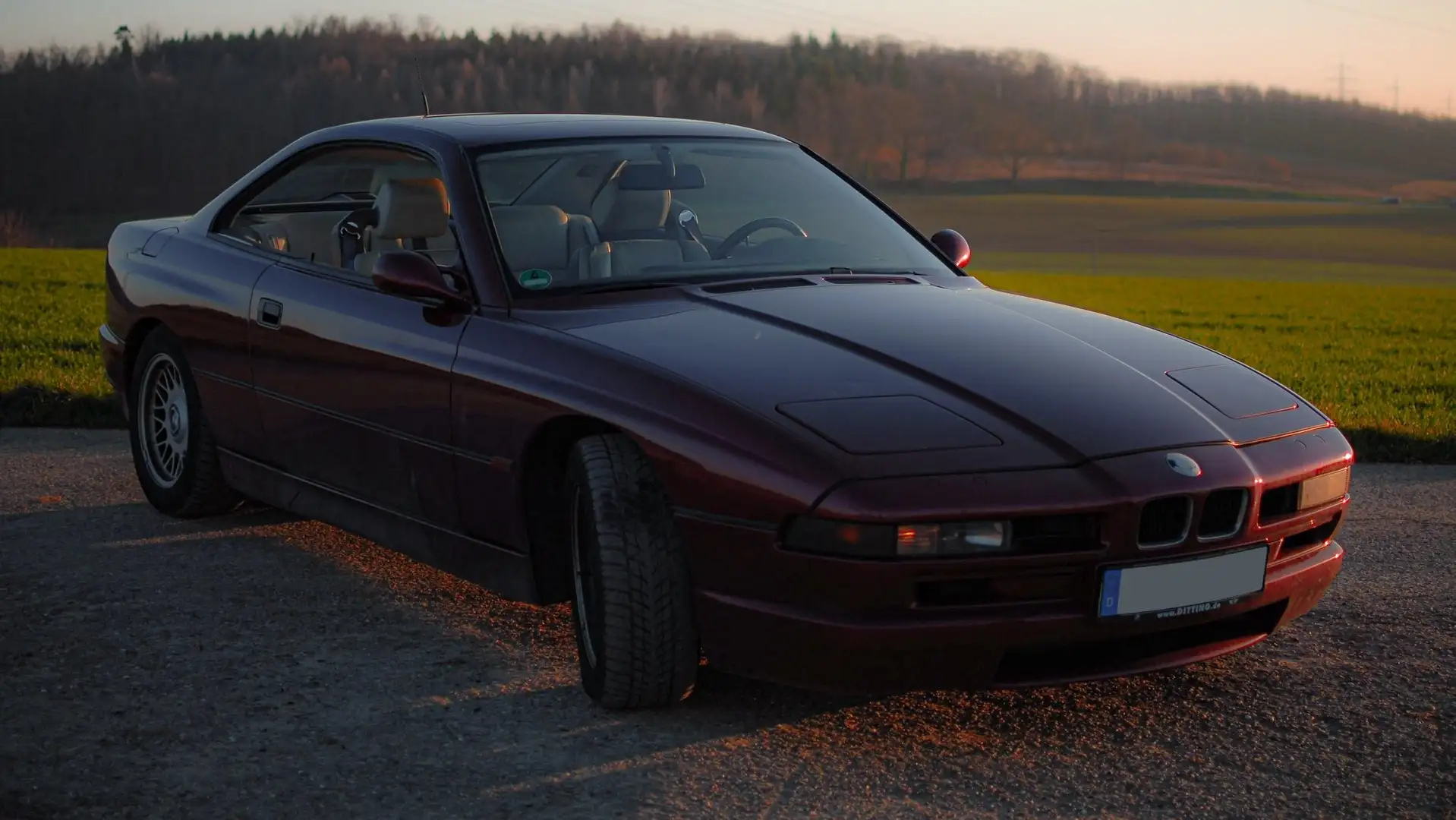 BMW 850 850Ci Automatik Rood - 1