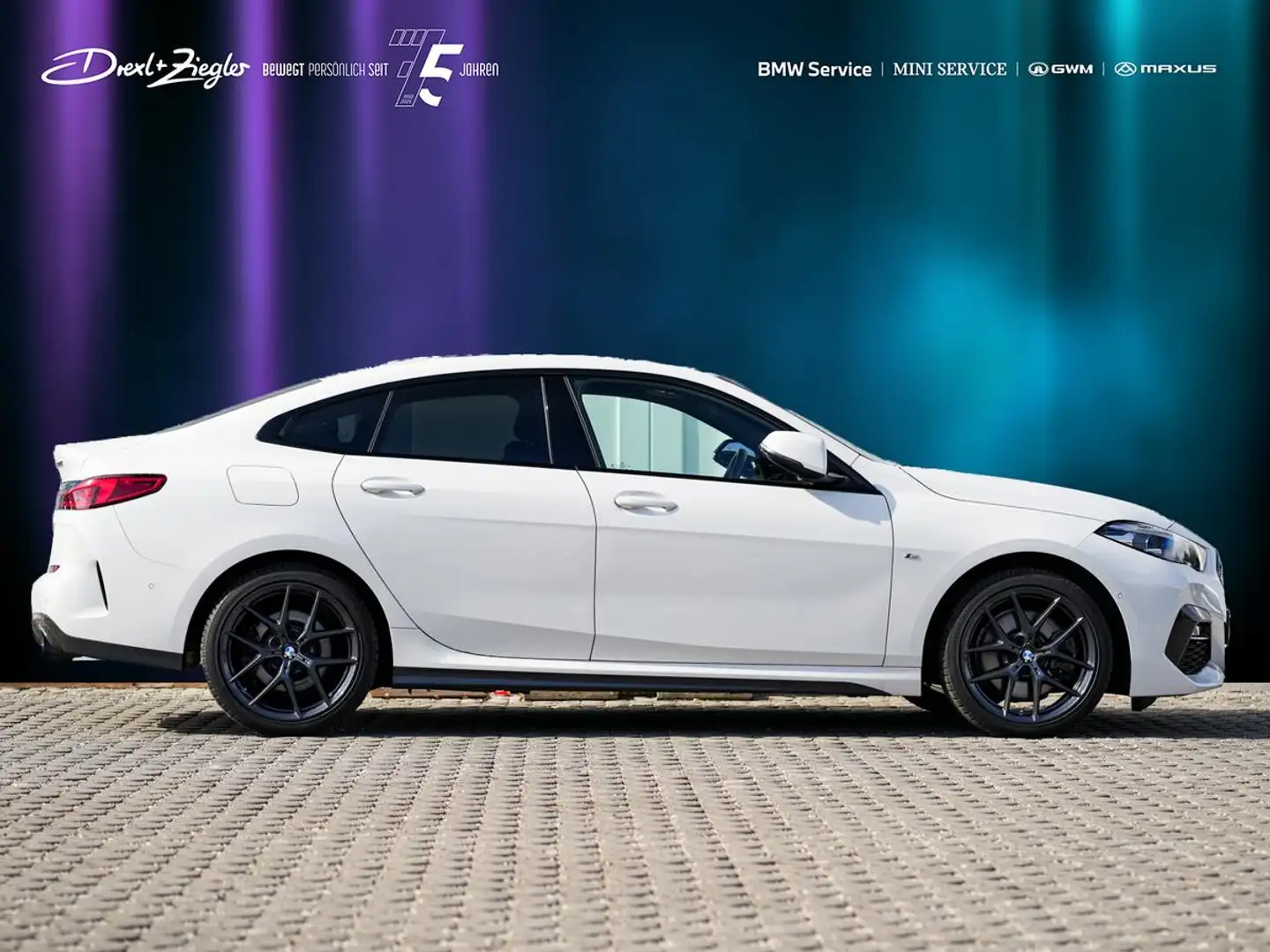 BMW 220 220i Gran Coupe M-Sport GSD ACC HuD H&K RFK KoZg Bílá - 2