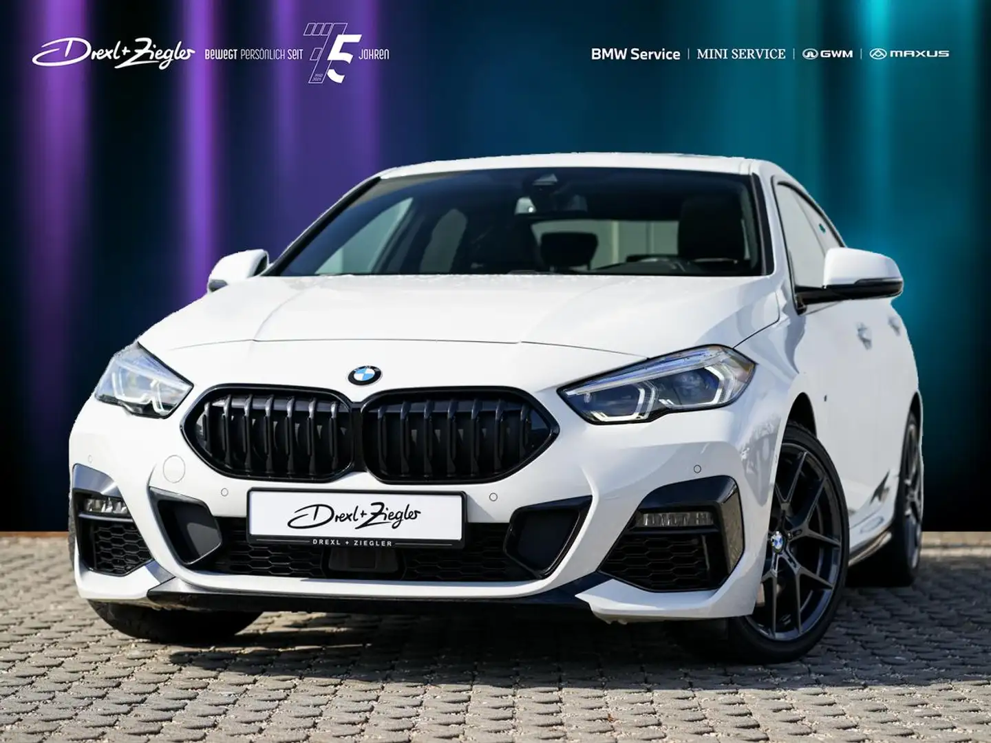 BMW 220 220i Gran Coupe M-Sport GSD ACC HuD H&K RFK KoZg Bílá - 1