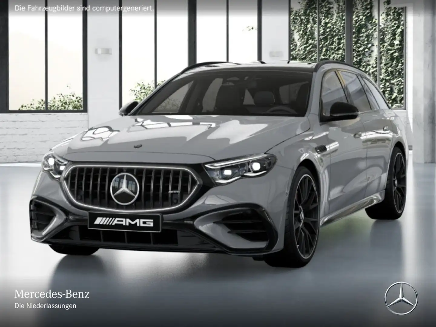 Mercedes-Benz E 53 AMG T 4M Hybrid 360° Pano Burmester Distr. 9G Grau - 2