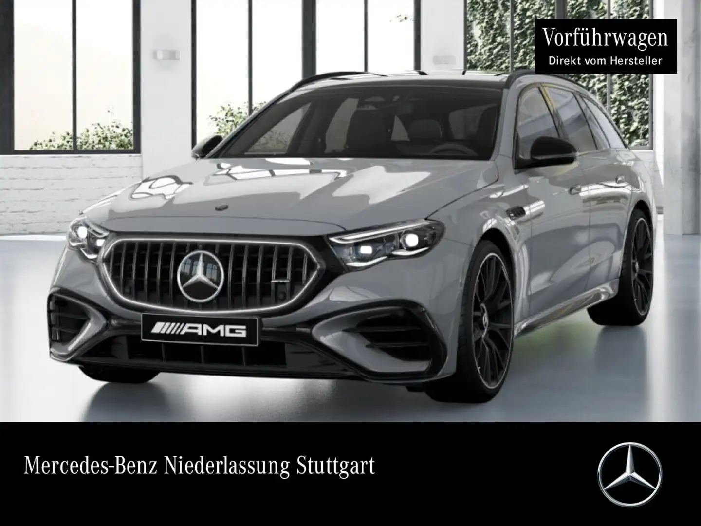 Mercedes-Benz E 53 AMG T 4M Hybrid 360° Pano Burmester Distr. 9G Grigio - 1