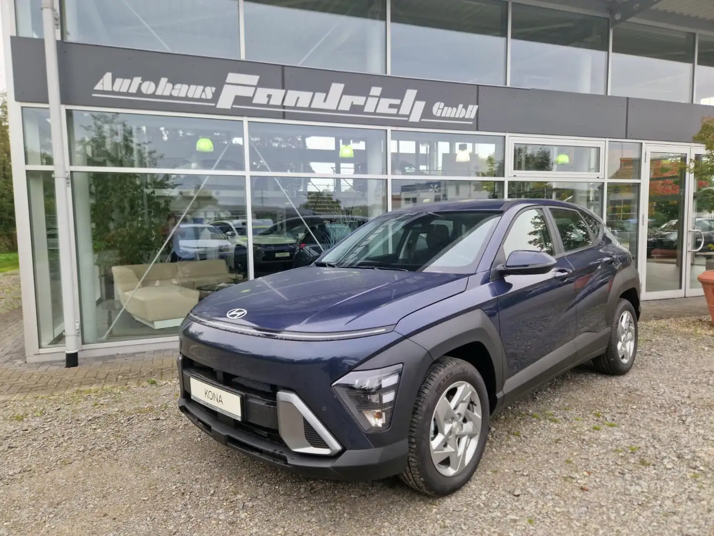 Hyundai KONA Kona (SX2) 1,6 T-GDI Schalter, Sitzhz, Lenkradhz, Bleu - 1