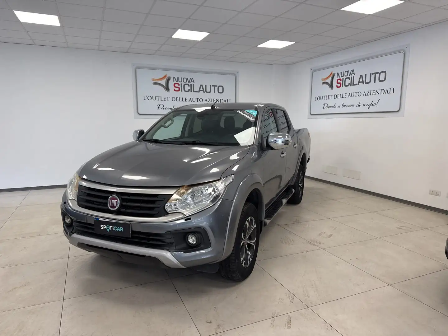 Fiat Fullback 2.4 cabina estesa LX 4wd 180cv E6 Gris - 2
