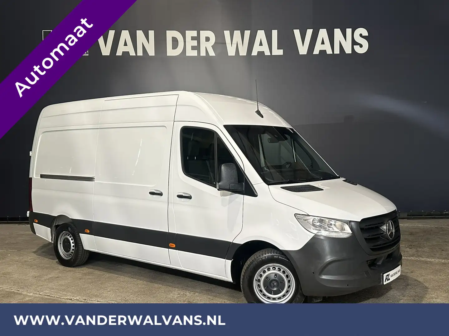 Mercedes-Benz Sprinter 315 CDI 150pk 9G-Tronic Automaat L2H2 Euro6 Airco Wit - 1