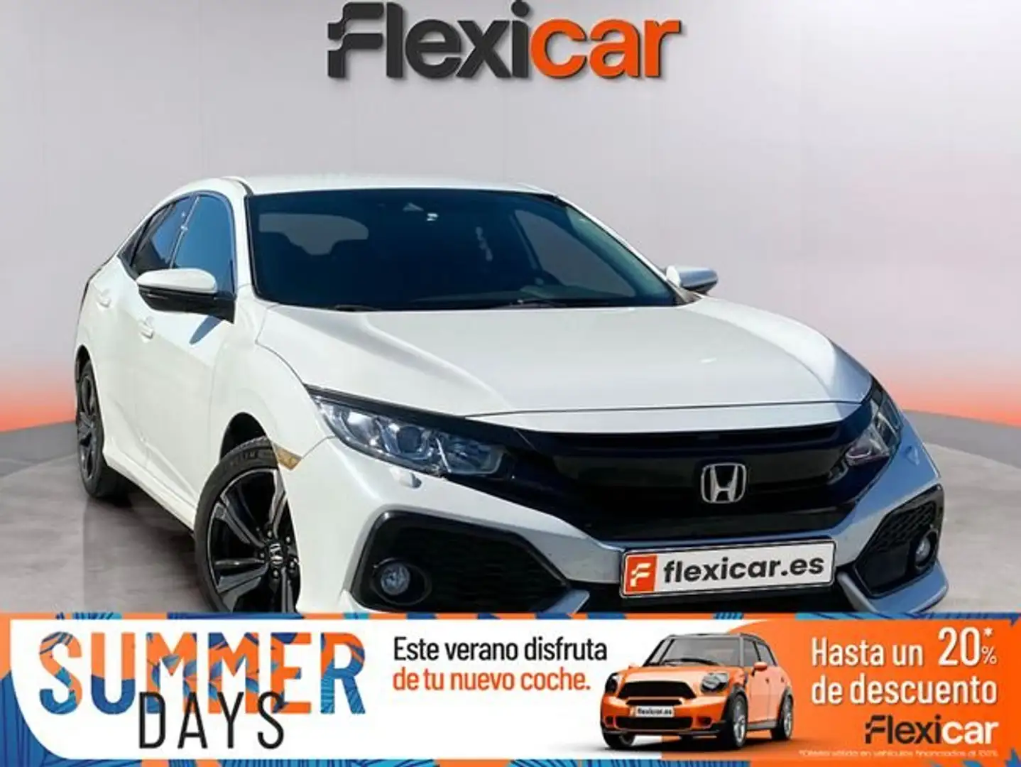 Honda Civic 1.0 VTEC Turbo Elegance Navi Blanco - 1