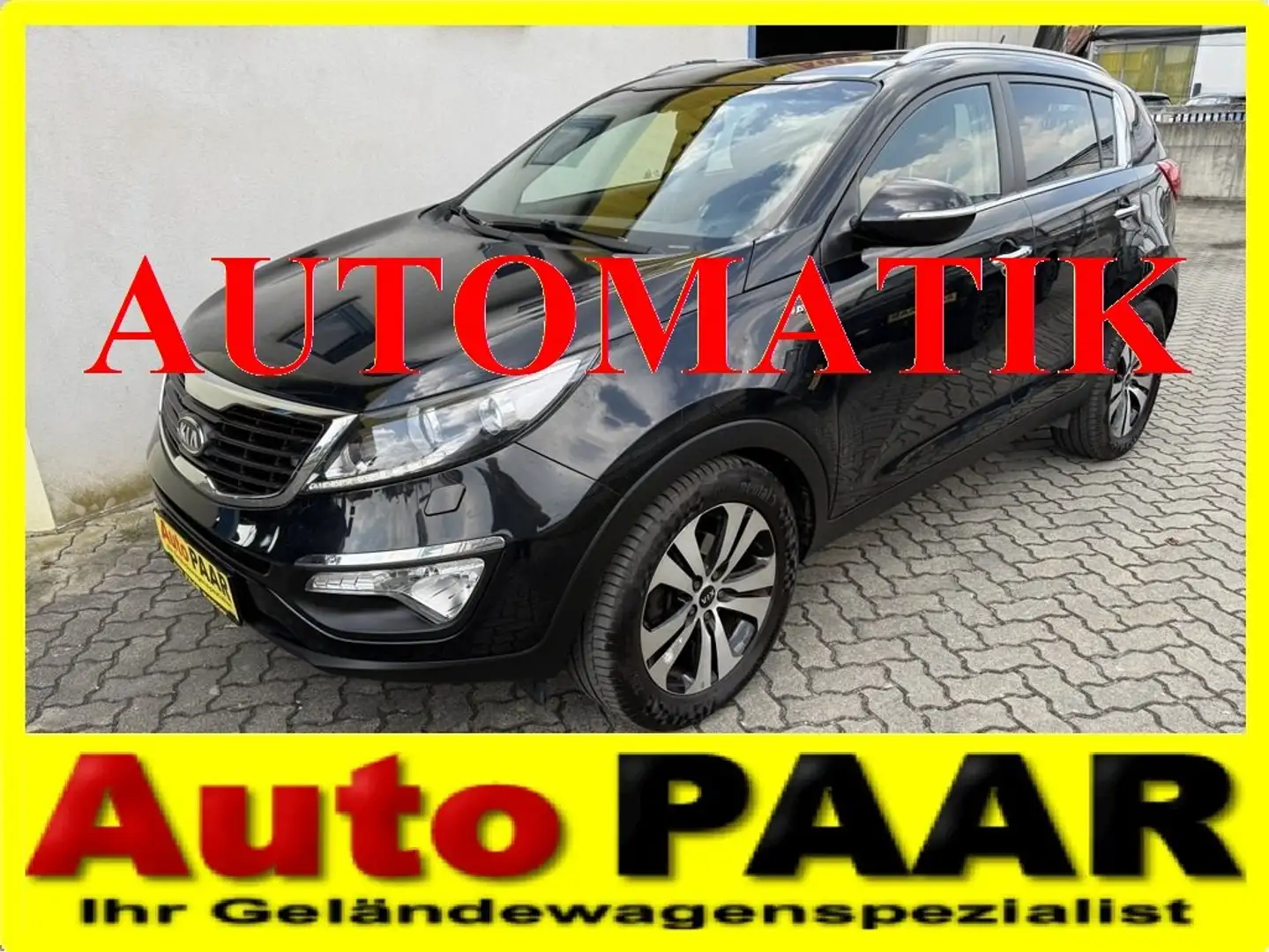Kia Sportage Active Pro 2,0 CRDi-Aut. 4WD ***erst 99.000 km !!! Schwarz - 1