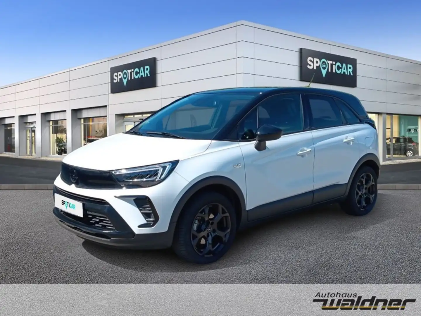 Opel Crossland 1.2 Automatik Elegance Paket Blanc - 1