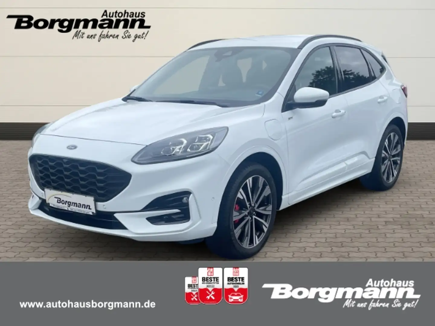 Ford Kuga Plug-In Hybrid ST-Line X 2.5 Rückfahrkamera - Navi Blanc - 1