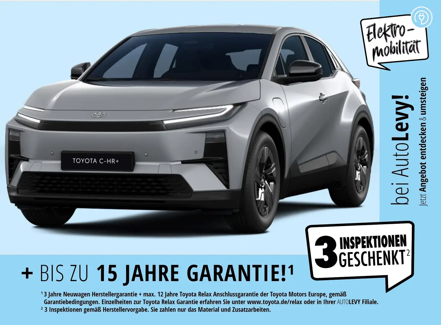Toyota C-HR + BEV  *Neues Modell mit 1,99 % Finanzierung* Grau - 1