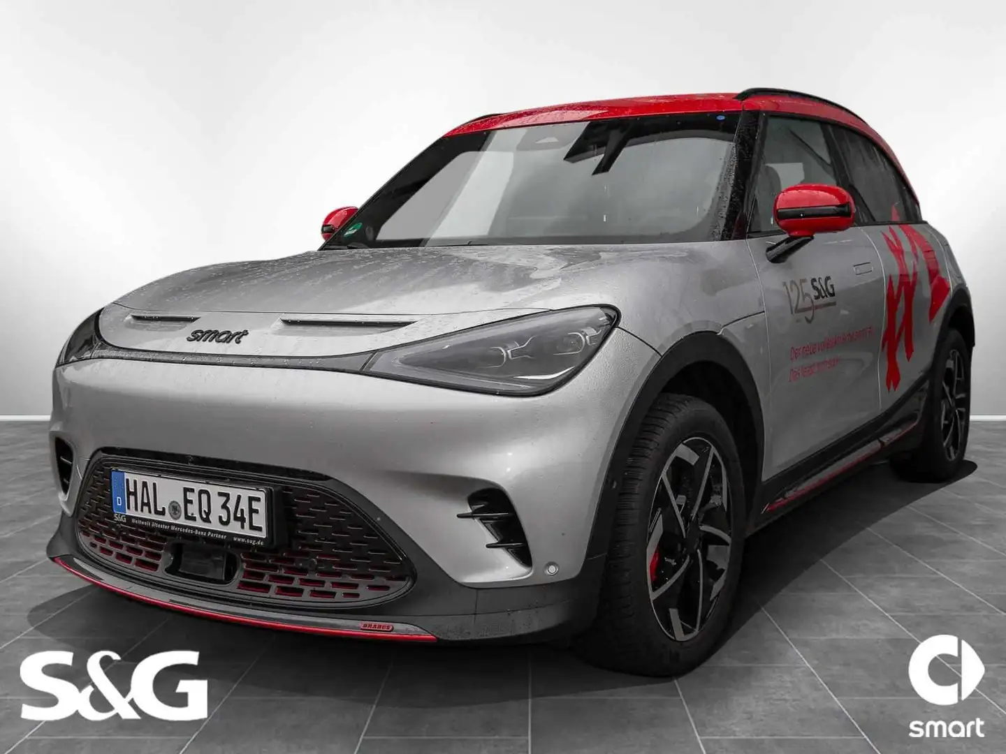 smart #1 BRABUS Distronic+LED+Sitzhz.+Navi+360° Kamera Silber - 1