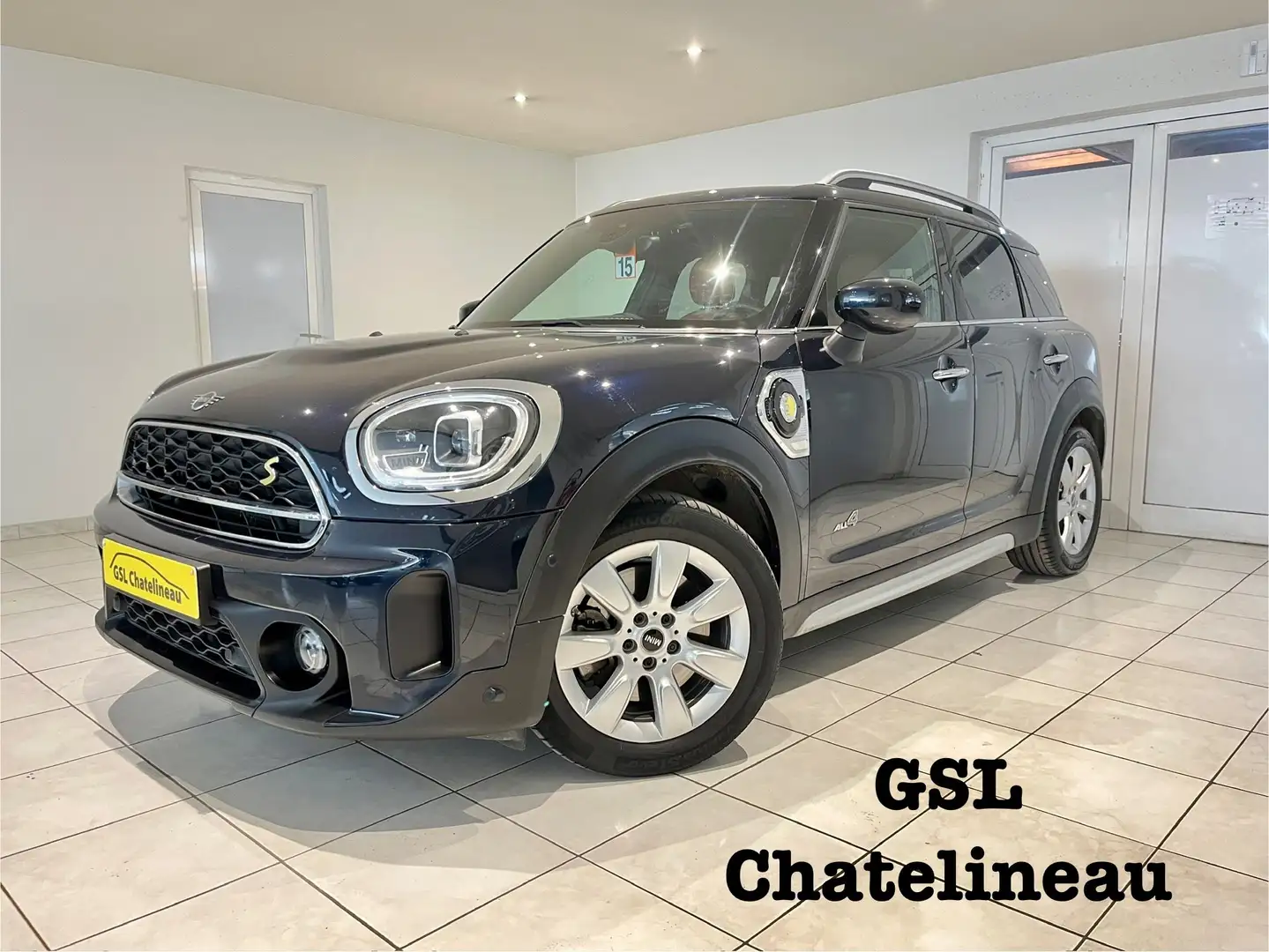 MINI Cooper SE Countryman 1.5A 125cv PHEV ALL4 Camera/Carplay/Cuir/Navi Noir - 1