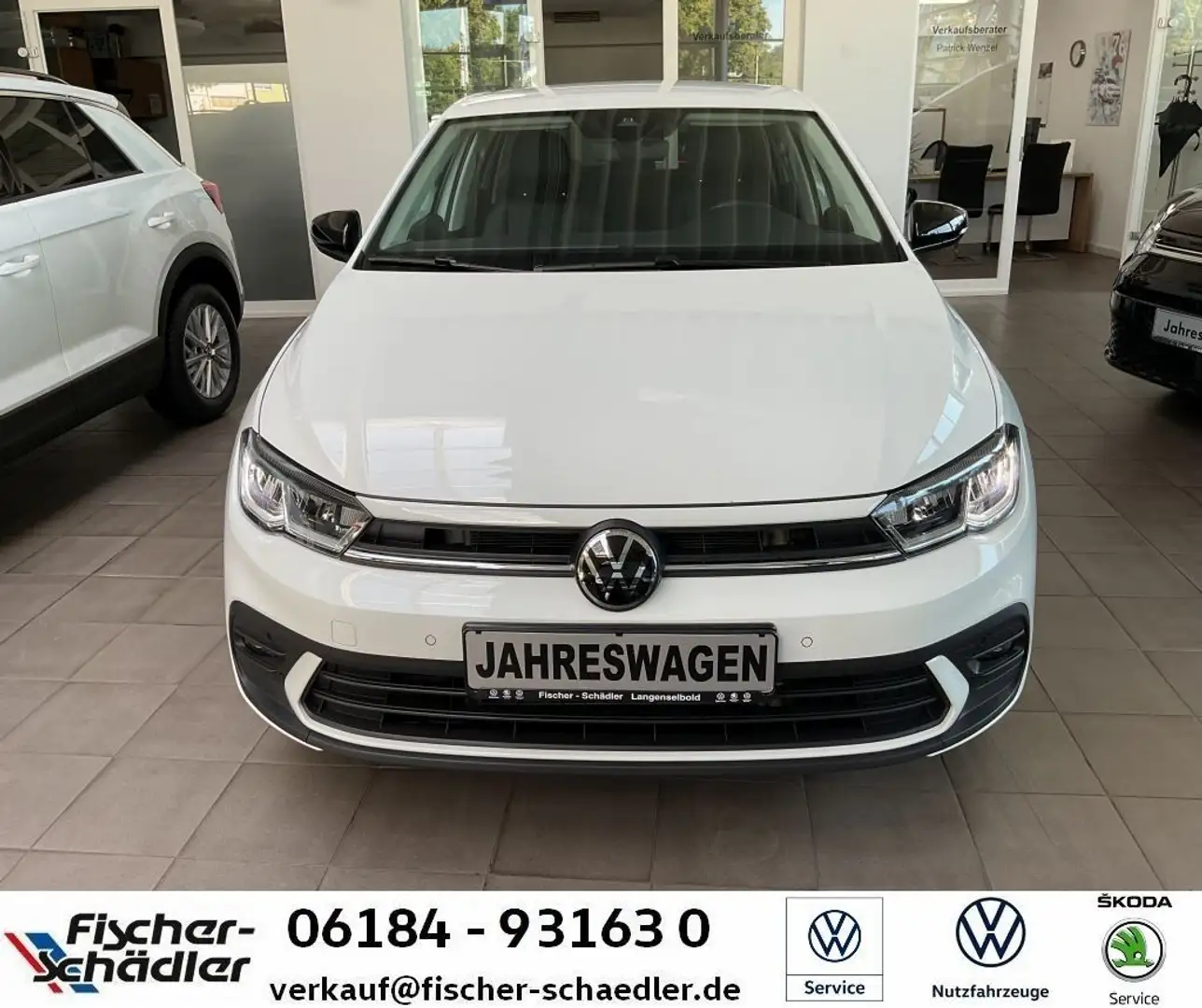 Volkswagen Polo Goal Goal 1.0TSI*DSG*AHK*Navi*RearView*LED* Wit - 2